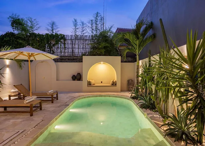 Lunara Luxury 1br Private Pool In Canggu Ferienhaus *